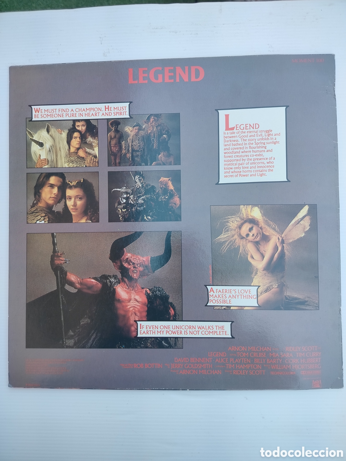 Discos de vinilo: Legend LP BSO J.Goldsmith - Foto 3