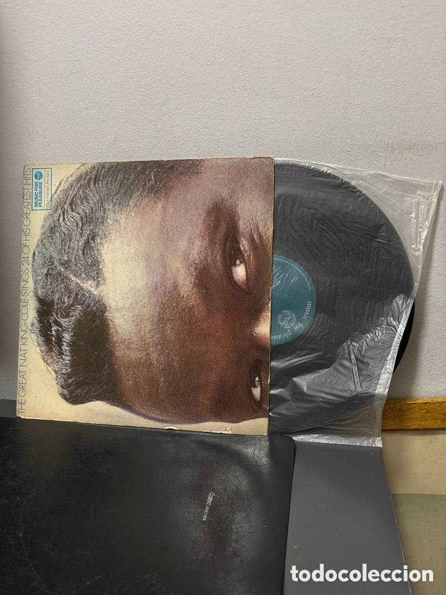 Discos de vinilo: ANTIGUO LP THE GREAT NAT KING COLE SINGS 24 OF HIS GREATEST HITS ORIGINAL