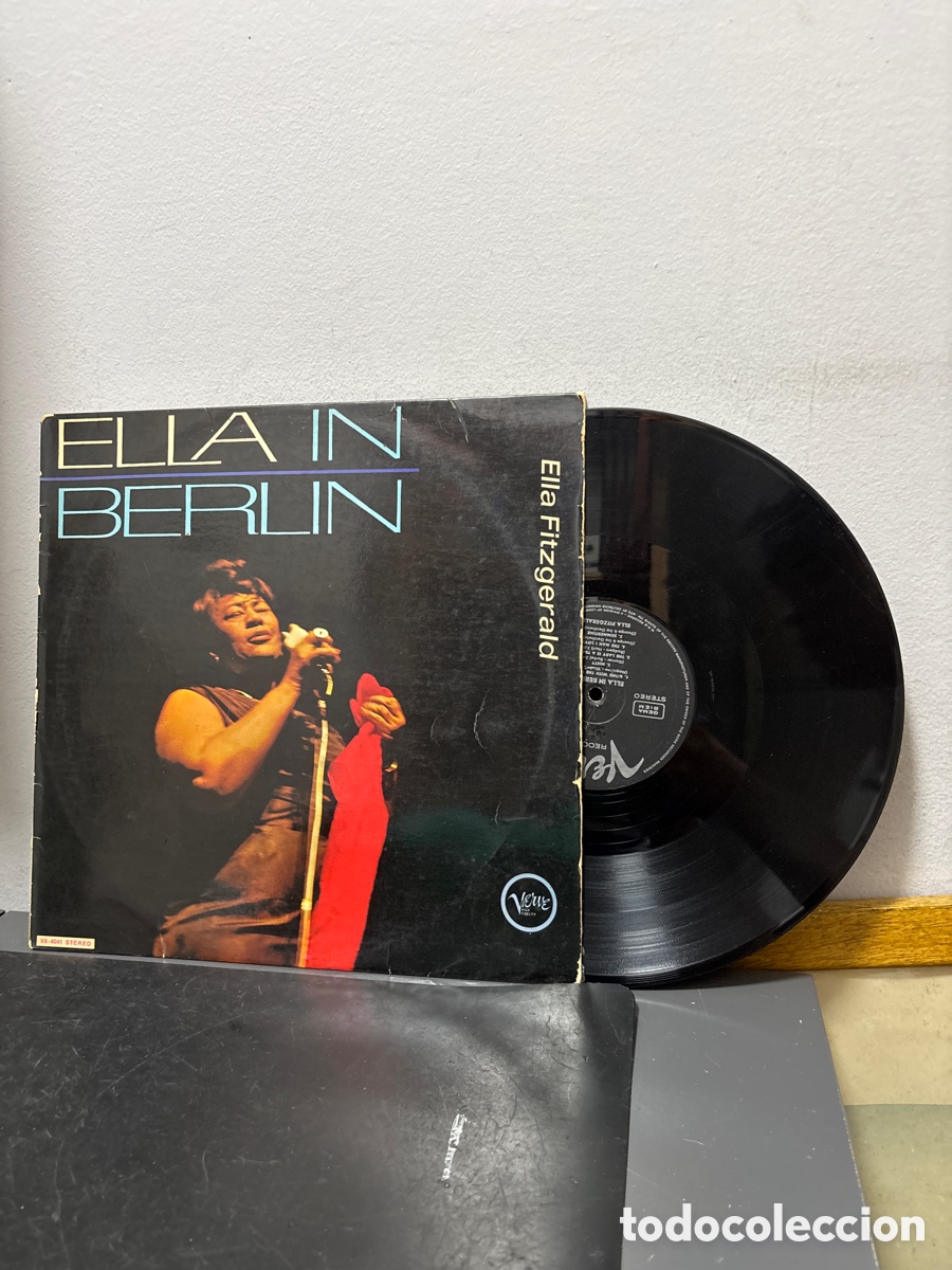 Discos de vinilo: ANTIGUO LP ELLA IN BERLIN ORIGINAL w
