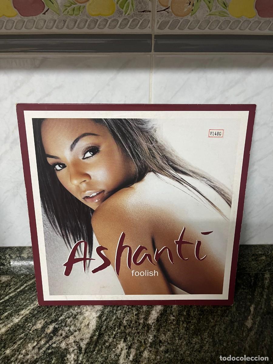 Discos de vinilo: Ashanti Foolish maxi .
