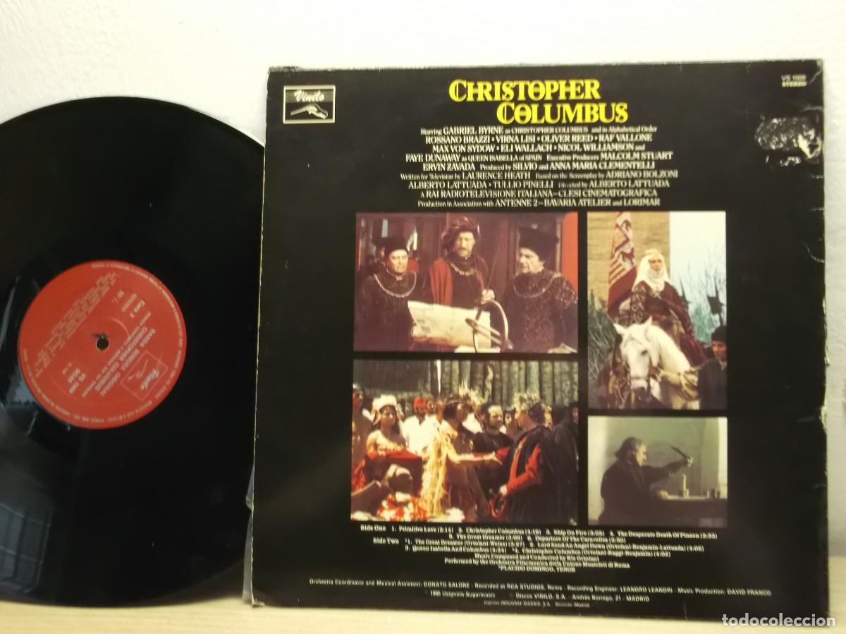 Discos de vinilo: CHRISTOPHER COLUMBUS - BANDA SONORA LP - Foto 2