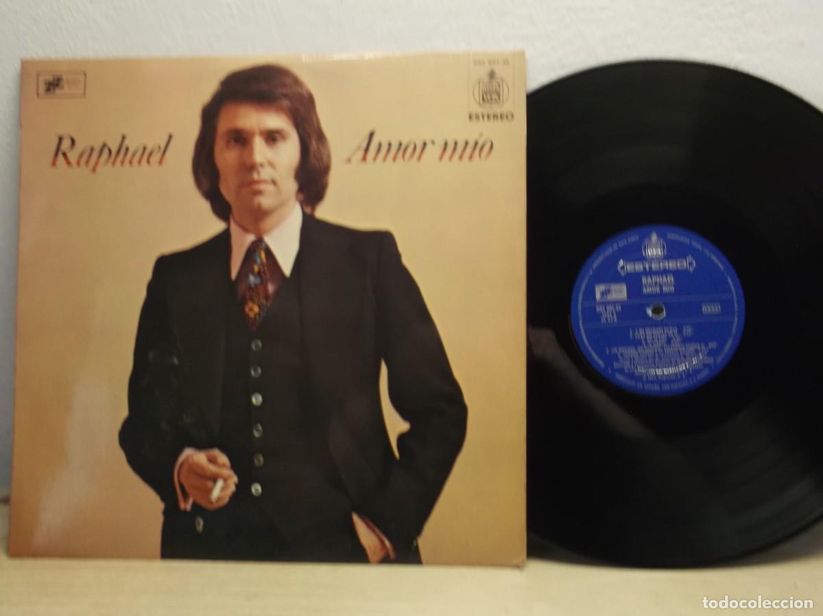 Discos de vinilo: RAPHAEL -AMOR MIO LP 1974 - Foto 1