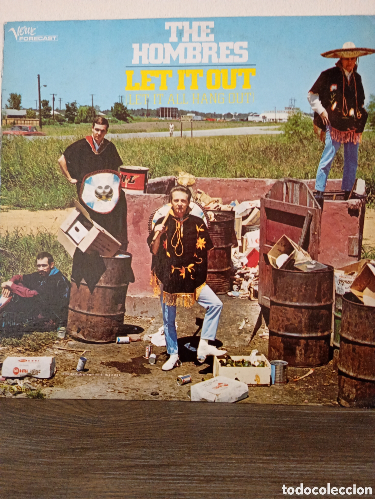 Discos de vinilo: The Hombres, let It out ( let It all hang out). USA 1967.