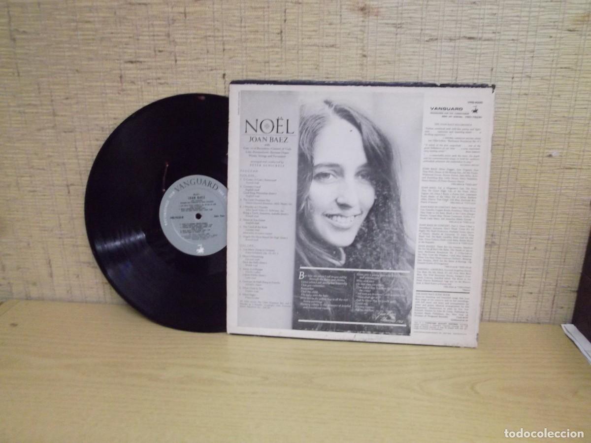 Discos de vinilo: Joan Baez No&euml;l.Vinilo Vanguard 1966 - Foto 2