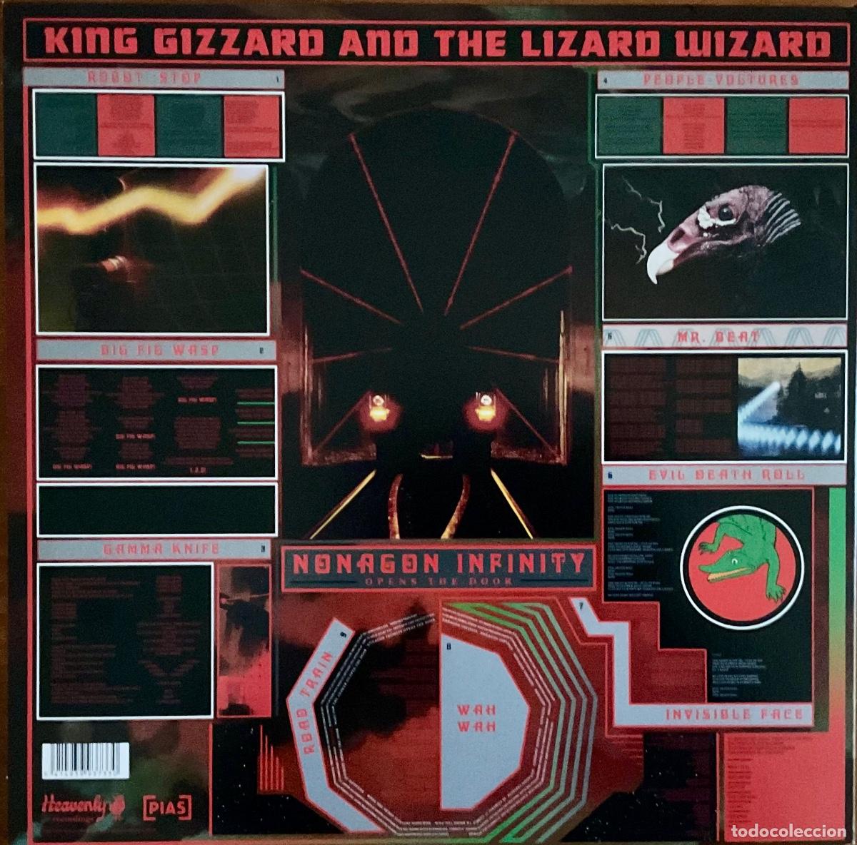 Discos de vinilo: KING GIZZARD & THE LIZARD WIZARD - NONAGON INFINITY - Foto 2