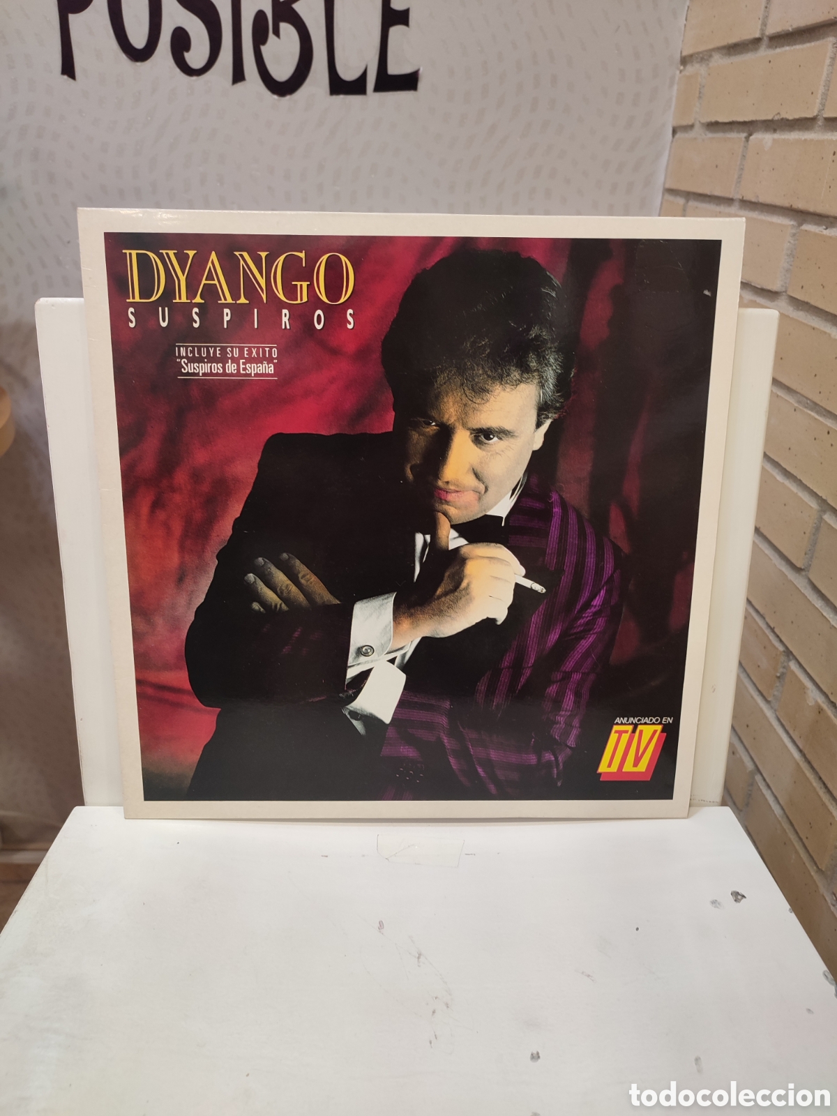 Discos de vinilo: Dyango. &rdquo; Suspiros &rdquo;. Primera Edici&oacute;n Espa&ntilde;ola. 1989. EMI