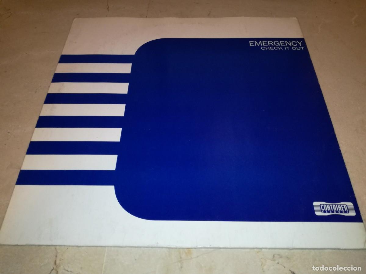 Discos de vinilo: EMERGENCY-CHECK IT OUT-ORIGINAL 1998 - Foto 1