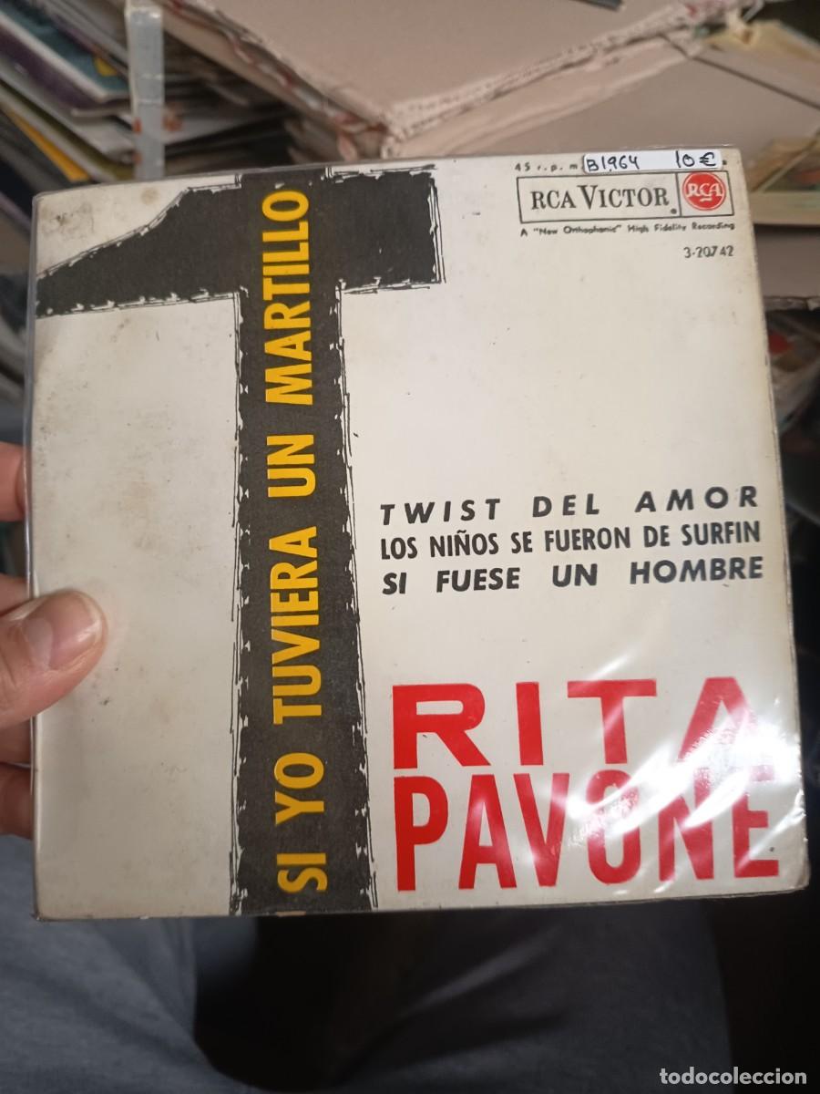 Discos de vinilo: Rita PAVONE,( twist del amor)