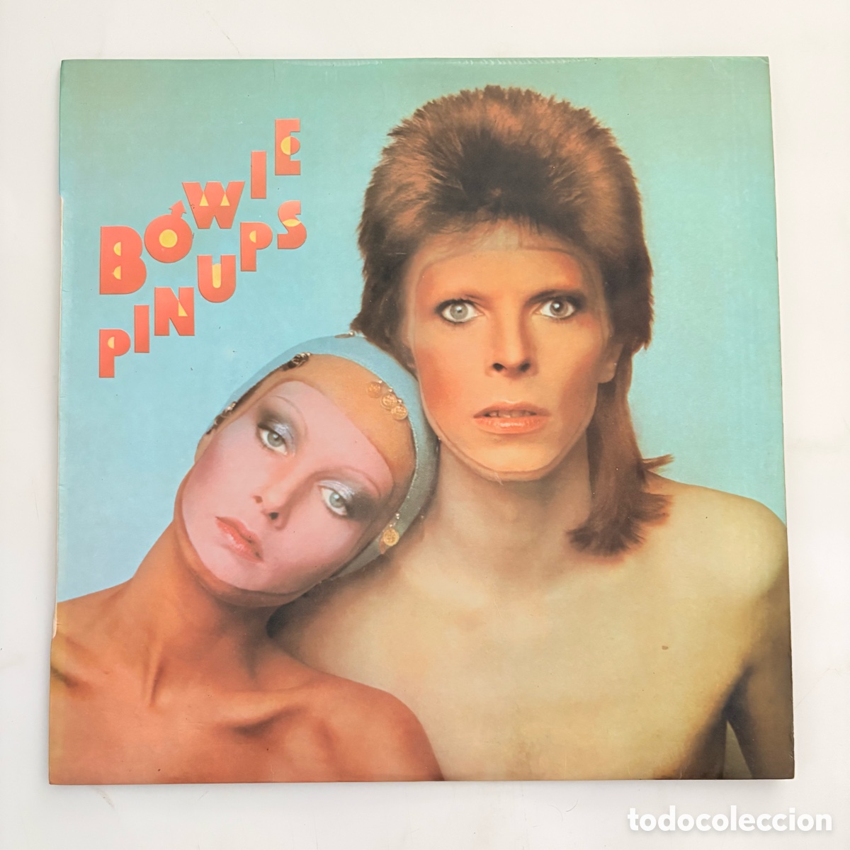 Discos de vinilo: lp David Bowie &ndash; Pinups edicion espa&ntilde;ola de 1974