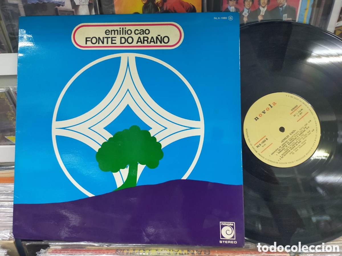 Discos de vinilo: Emilio cao lp fonte do ara&ntilde;o carpeta doble 1977