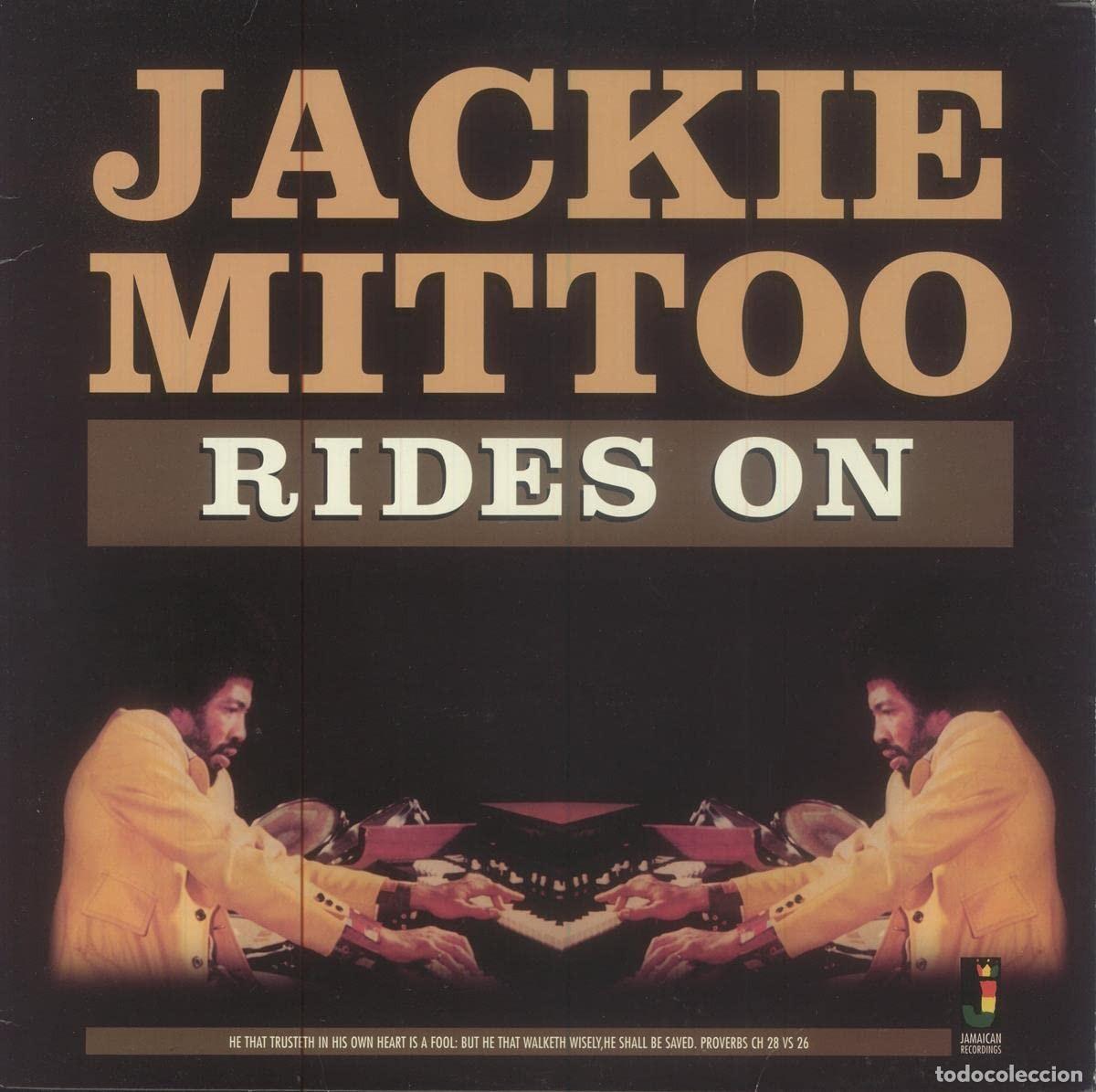 Discos de vinilo: LP JACKIE MITTOO RIDES ON VINILO REGGAE ROOTS