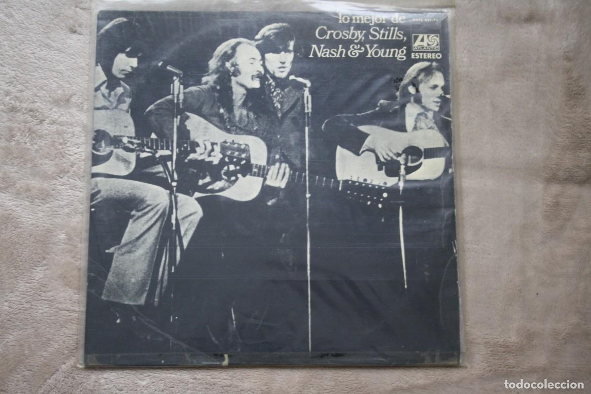 Discos de vinilo: CROSBY, STILLS, NASH & YOUNG, LO MEJOR DE. ATLANTIC RECORDS, 1971, LP