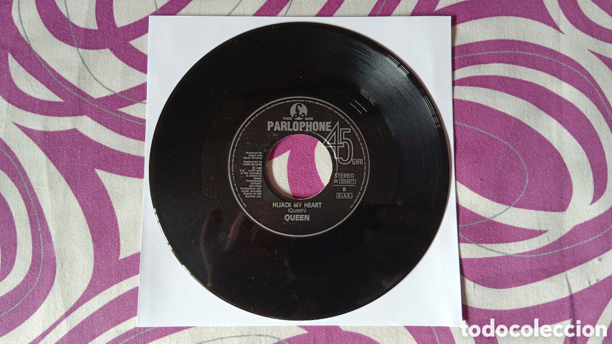 Discos de vinilo: Queen &ndash; The Invisible Man 7&rdquo; Single - Foto 4