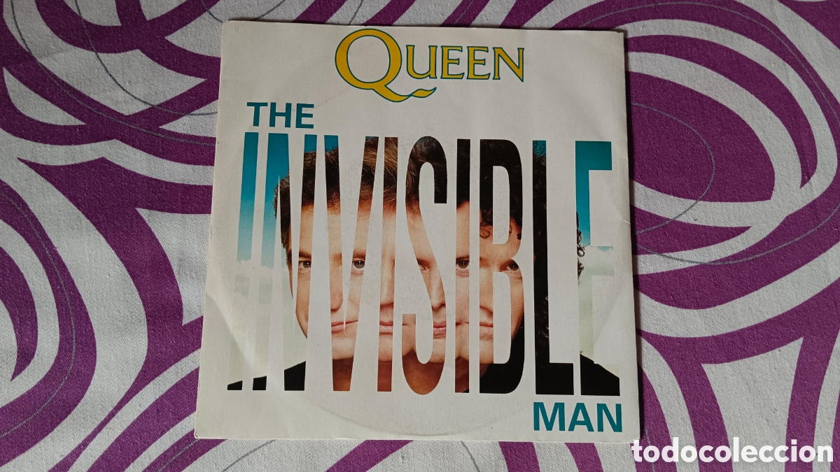 Discos de vinilo: Queen &ndash; The Invisible Man 7&rdquo; Single - Foto 1