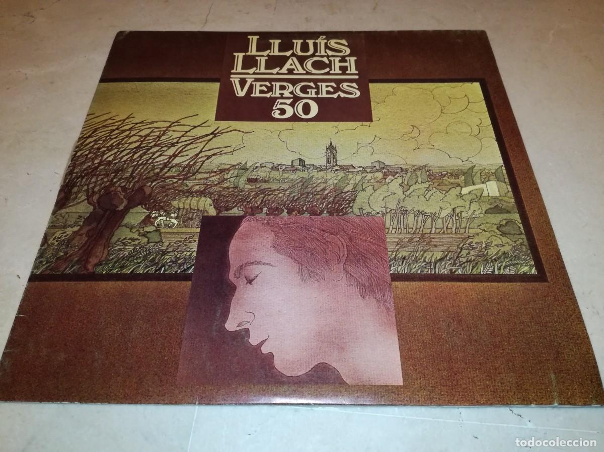 Discos de vinilo: LLUIS LLACH-VERGES 50-ORIGINAL 1981 - Foto 1