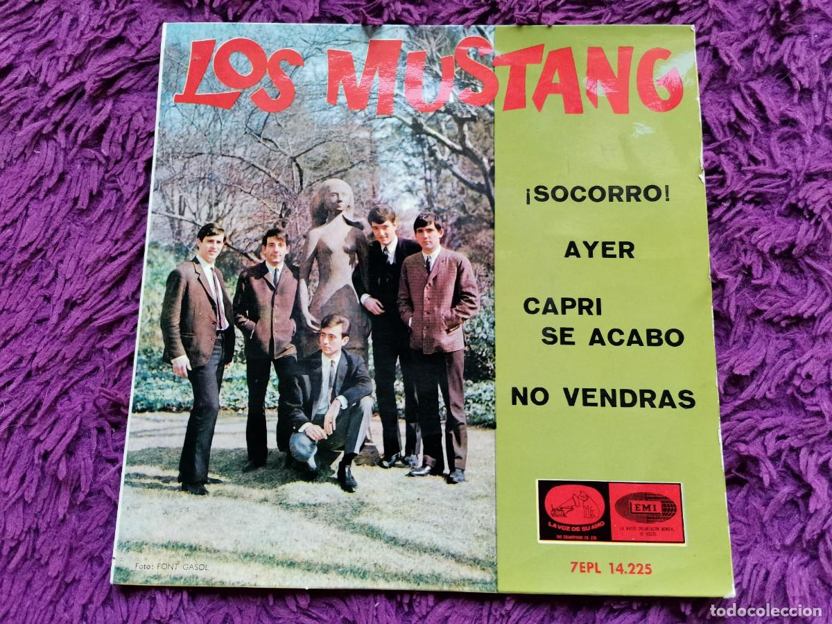Discos de vinilo: Los Mustang &ndash; La Leyenda De Xanad&uacute; Vinilo 7&rdquo; EP 1968 Spain EPL 14.405