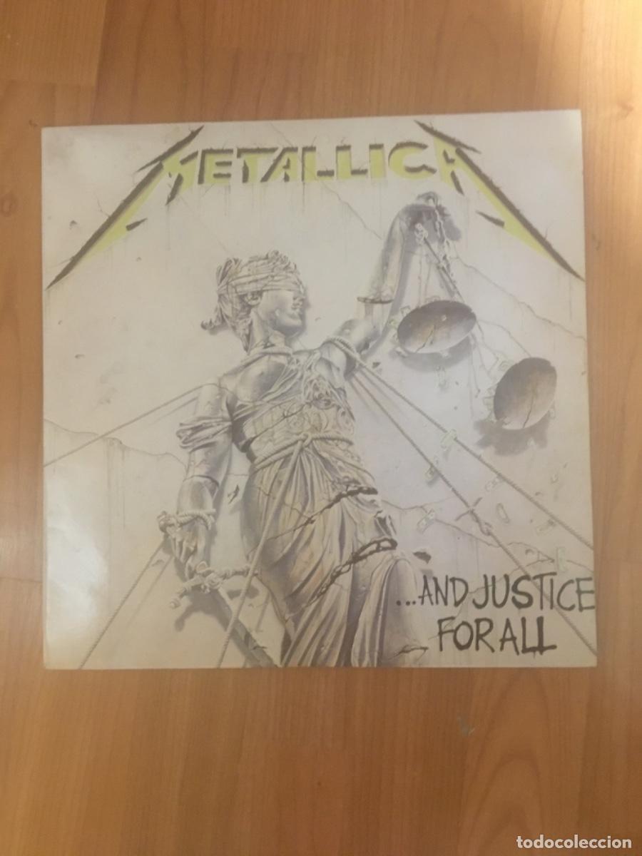 Discos de vinilo: METALLICA-...AND JUSTICE FOR ALL(DOBLE LP)