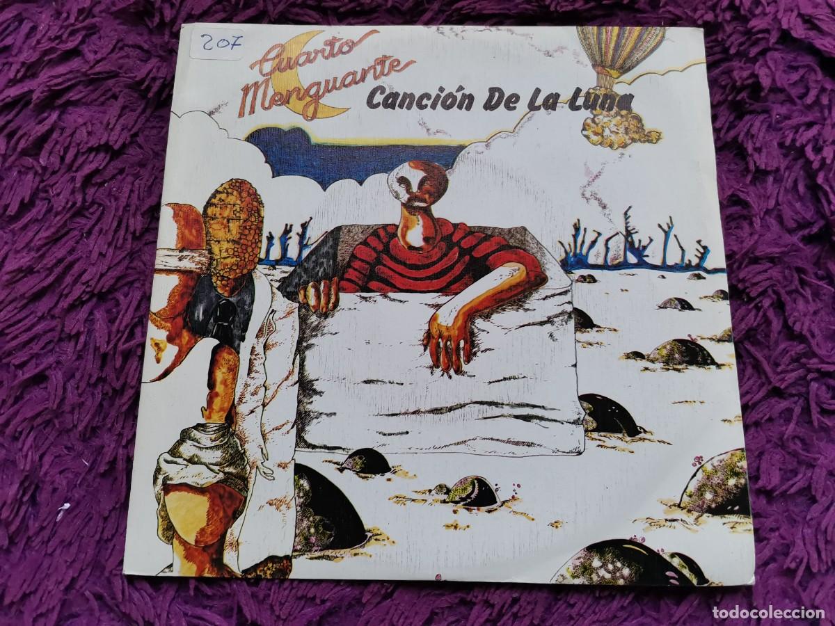 Discos de vinilo: Cuarto Menguante &ndash; Canci&oacute;n De La Luna Vinilo 7&rdquo; Single 1980 Spain 02.1456/6