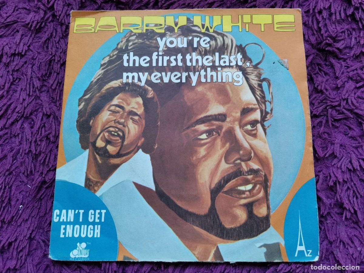 Discos de vinilo: Barry White &ndash; You're The First, The Last, My Everything Vinilo 7&rdquo; Single 1975 France SG 528
