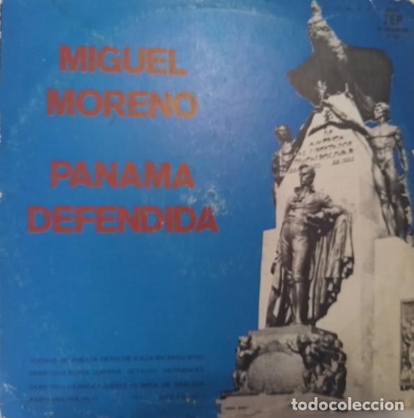 Discos de vinilo: Miguel Moreno &ndash; Panama Defendida