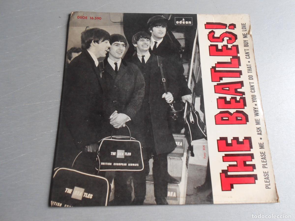 Discos de vinilo: BEATLES, THE, EP, PLEASE PLEASE ME + 3, A&Ntilde;O 1964, ODEON, DSOE 16.590