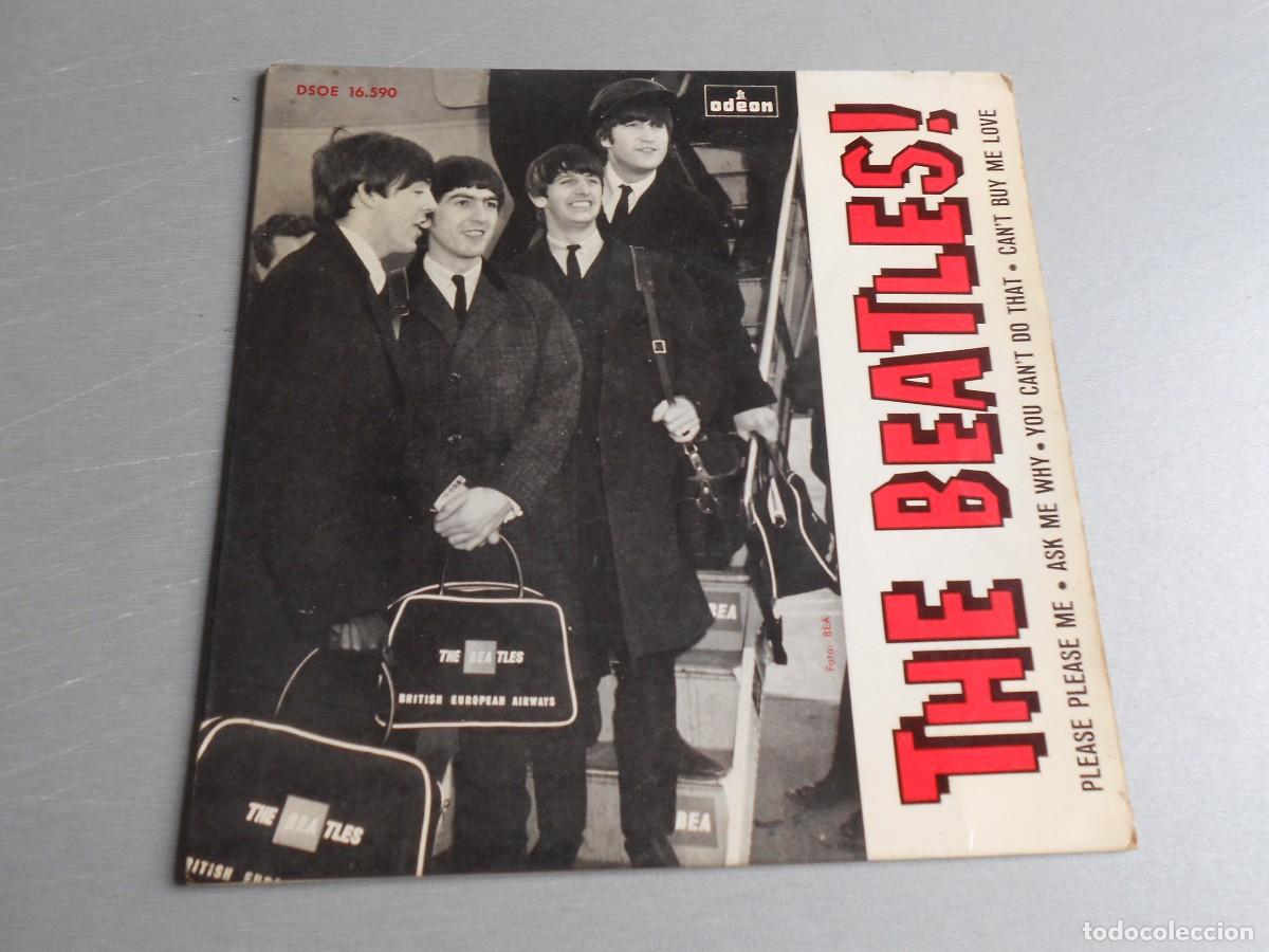Discos de vinilo: BEATLES, THE, EP, PLEASE PLEASE ME + 3, A&Ntilde;O 1964, ODEON, DSOE 16.590