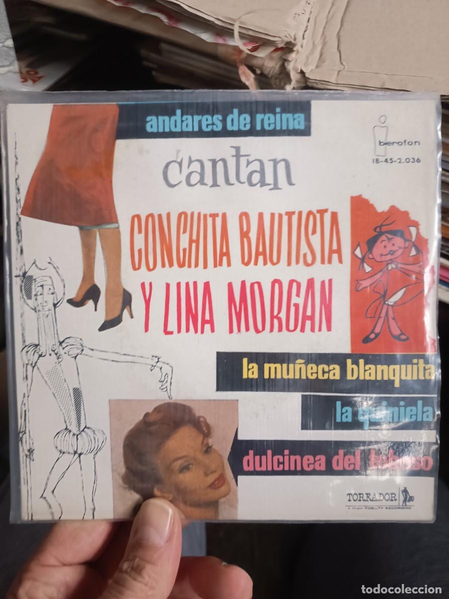Discos de vinilo: Cocha Velasco y Lina morgan