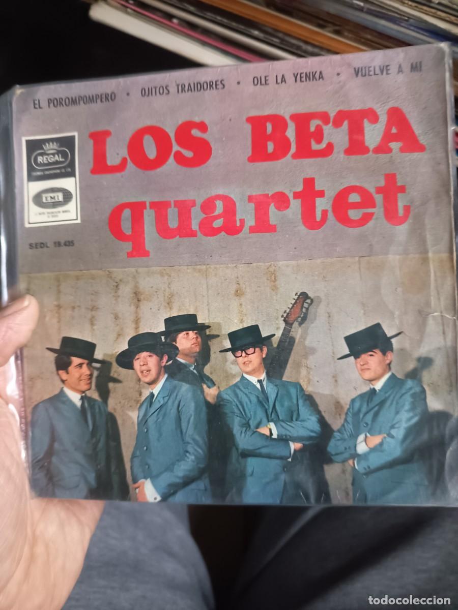 Discos de vinilo: Los beta quartet,( rock)