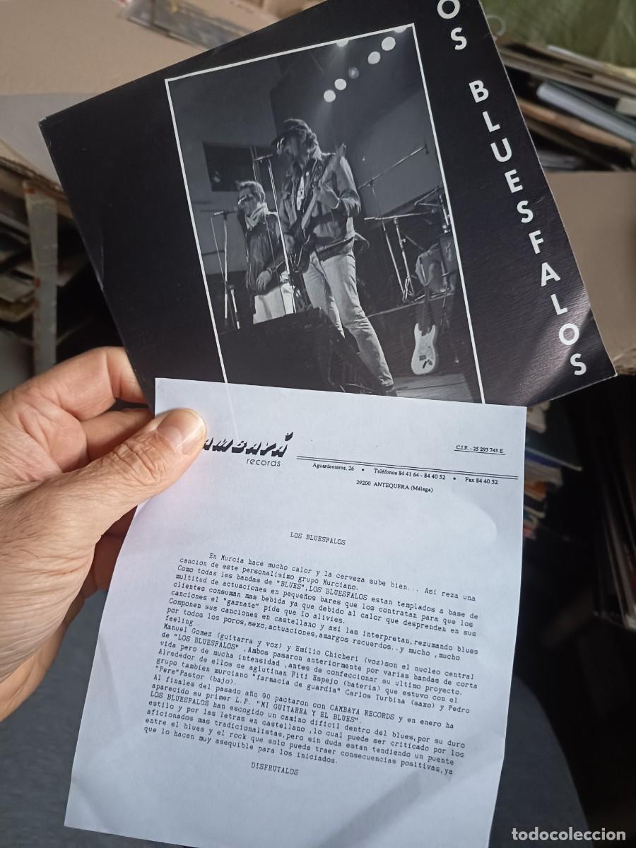 Discos de vinilo: Los bluesfalos,( con hoja de encarte)