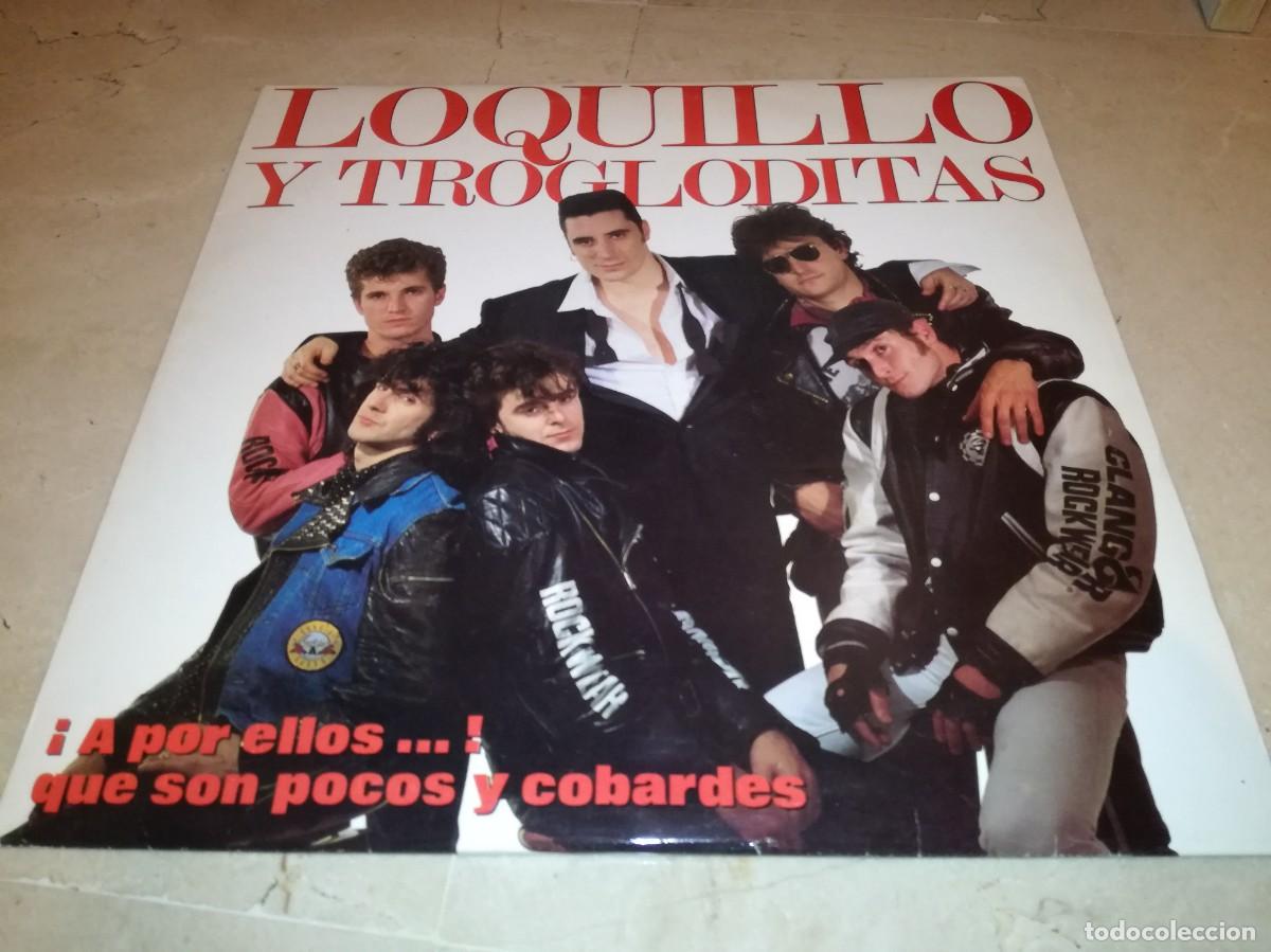 Discos de vinilo: LOQUILLO Y LOS TROGLODITAS-A POR ELLOS... QUE SON POCOS Y COBARDES-DOBLE LP CON LIBRETO