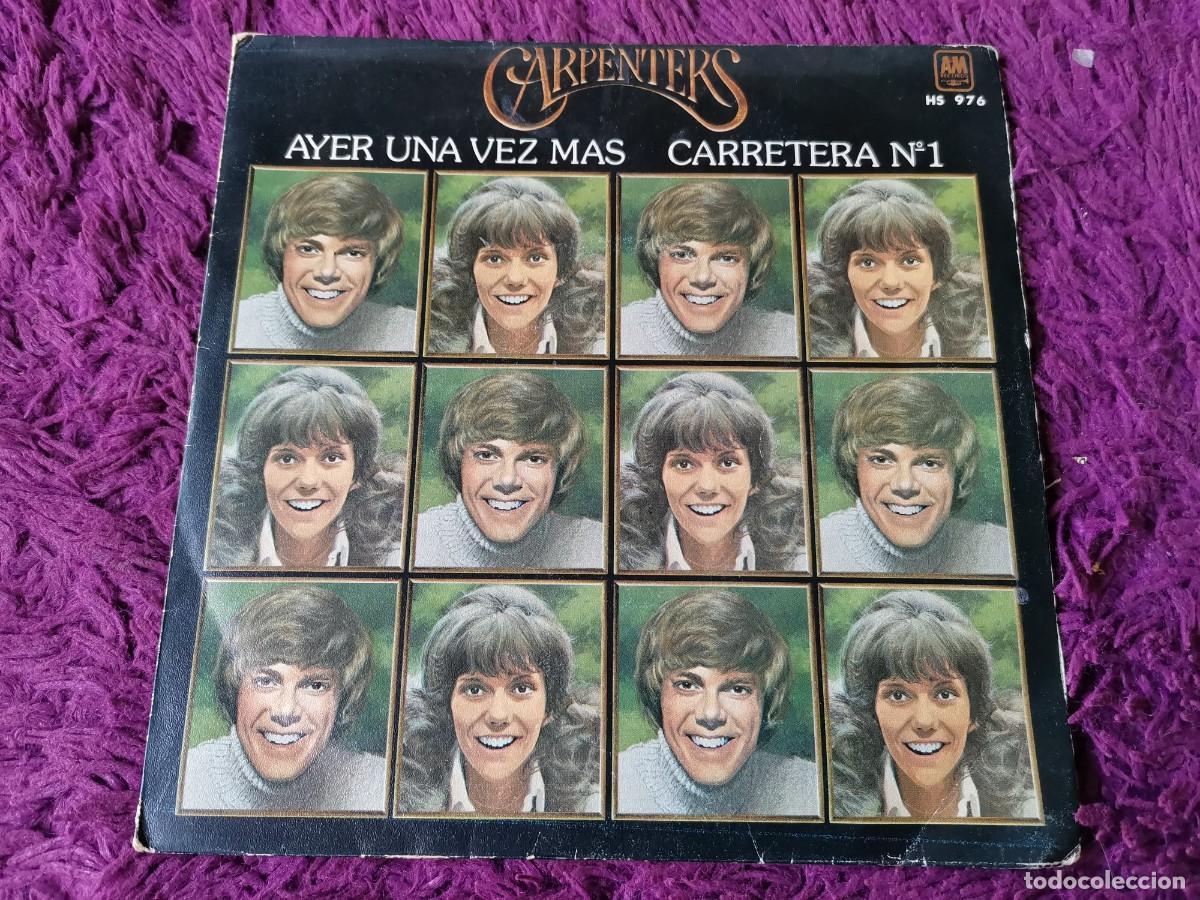 Discos de vinilo: Carpenters &ndash; Ayer Una Vez Mas Vinilo 7&rdquo; Single 1973 Spain HS 976