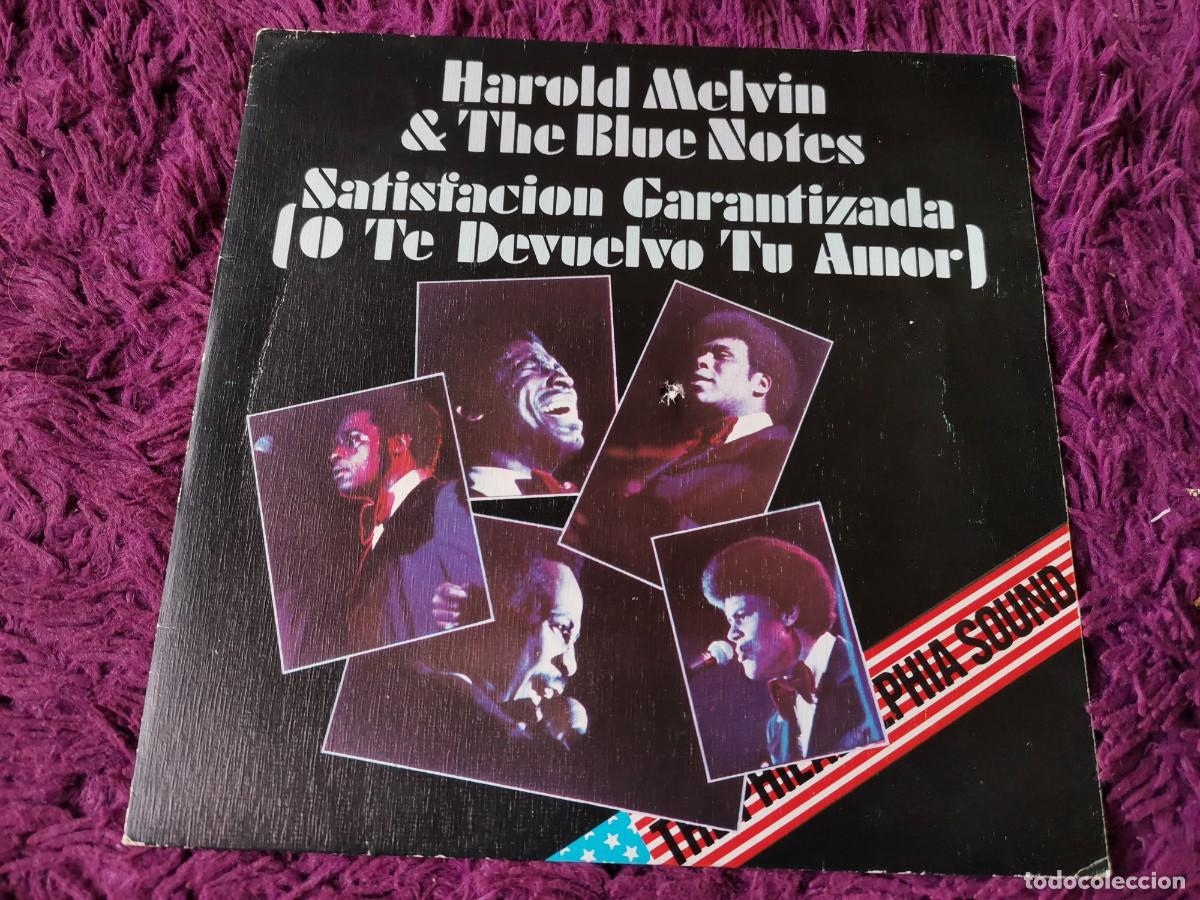 Discos de vinilo: Harold Melvin & The Bluenotes &ndash; Satisfacci&oacute;n Garantizada Vinilo 7&rdquo; Single 1974 Spain PIR 2187