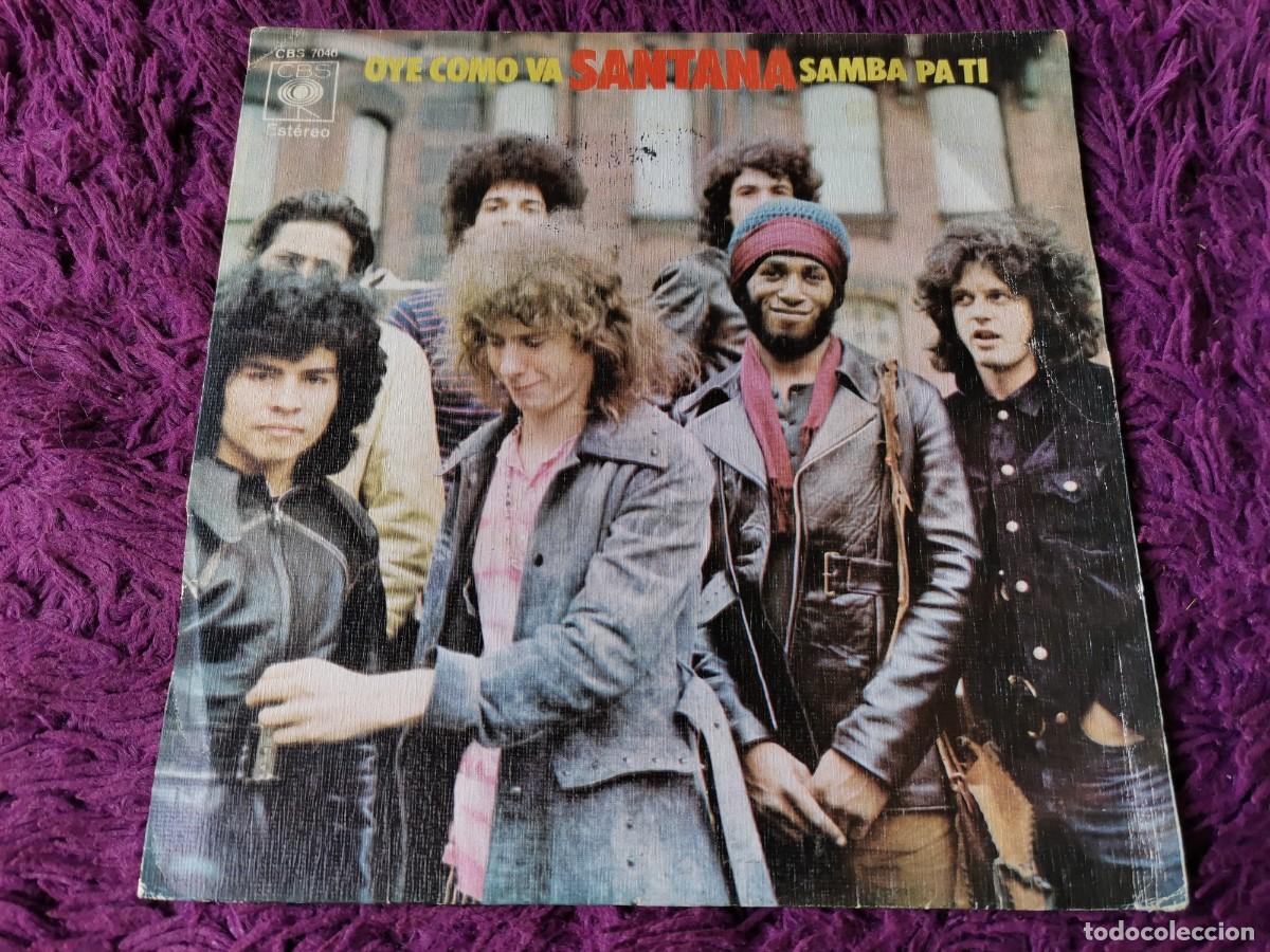 Discos de vinilo: Santana &ndash; Oye Como Va Vinilo 7&rdquo; Single 1971 Spain CBS 7046
