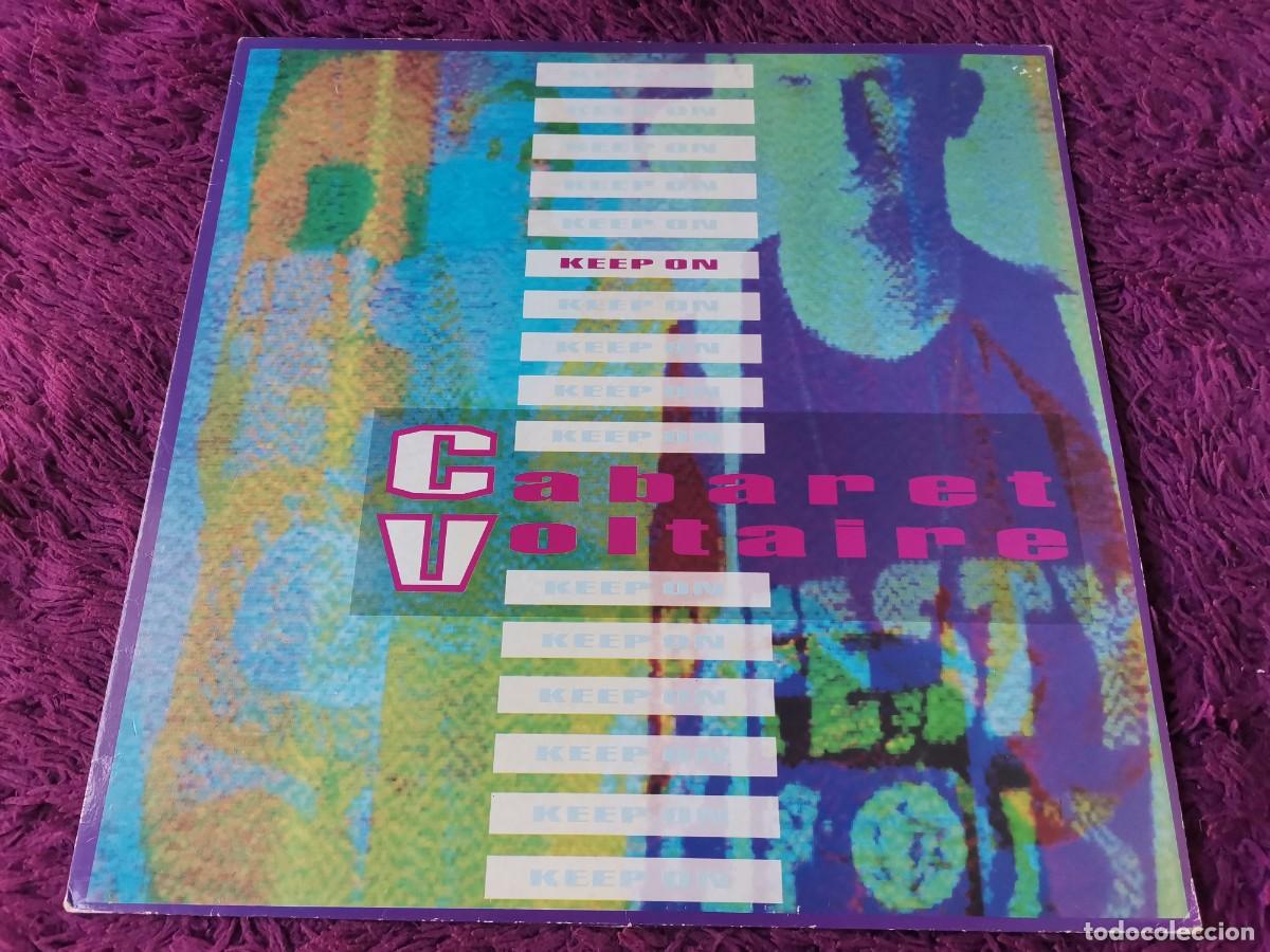 Discos de vinilo: Cabaret Voltaire &ndash; Keep On Vinilo Maxi-Single 1990 Europe 060 20 3829 6