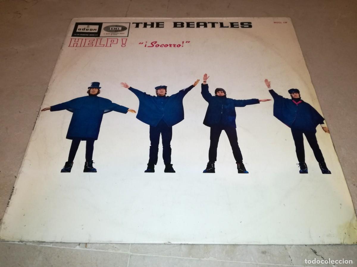 Discos de vinilo: THE BEATLES-HELP!-&iexcl;SOCORRO!-PRIMERA EDICI&Oacute;N ESPA&Ntilde;OLA 1965-MONO