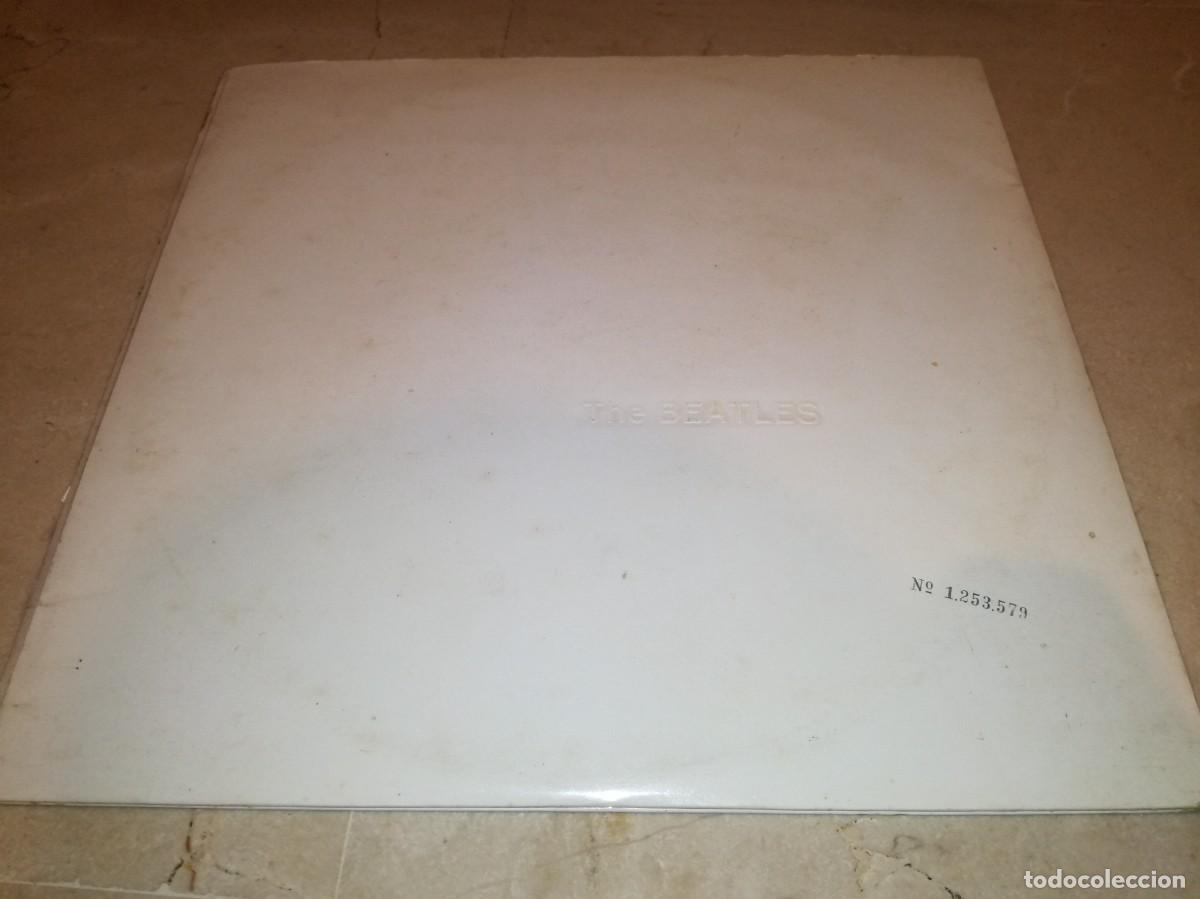 Discos de vinilo: THE BEATLES-ALBUM BLANCO-DOBLE LP CON FOTOS-PRIMERA EDICI&Oacute;N ESPA&Ntilde;OLA 1968-VINILOS EN BUEN ESTADO