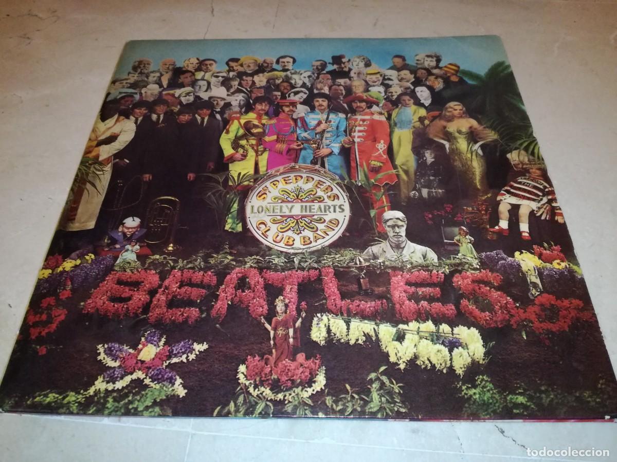Discos de vinilo: THE BEATLES-SGT PEPPERS LONELY HEARTS CLUB BAND-GATEFOLD-PRIMER&Iacute;SIMA EDICI&Oacute;N ESPA&Ntilde;OLA 1967-MONO