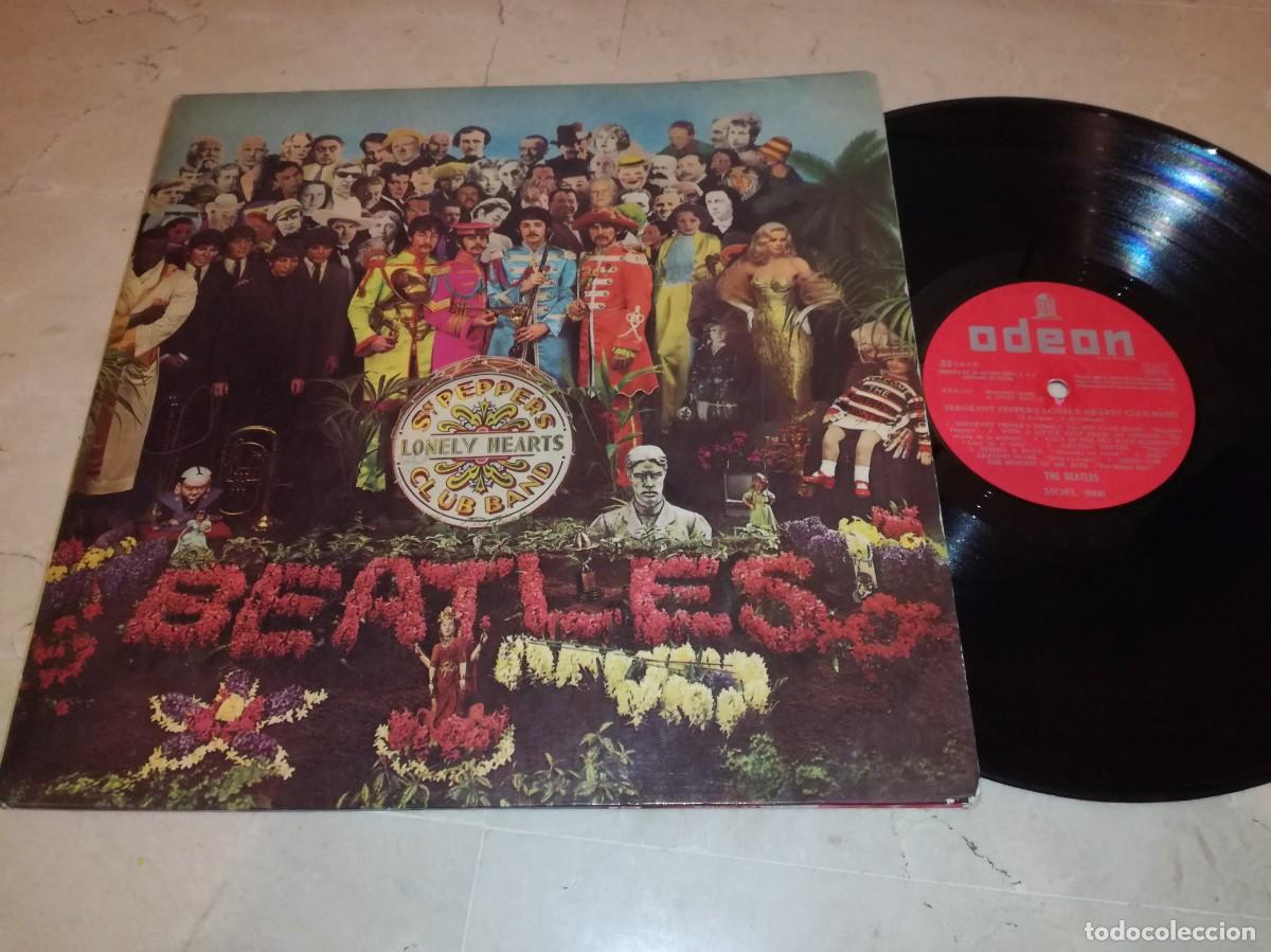 Discos de vinilo: THE BEATLES-SGT PEPPERS LONELY HEARTS CLUB BAND-GATEFOLD-PRIMER&Iacute;SIMA EDICI&Oacute;N ESPA&Ntilde;OLA 1967-MONO