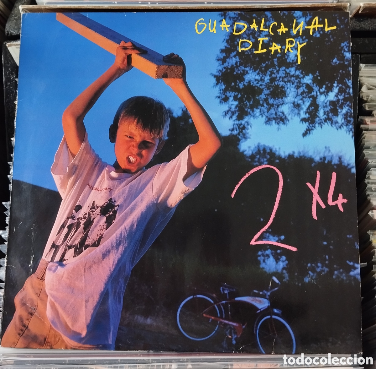 Discos de vinilo: Guadalcanal Diary - 2x4 (Elektra, Europe. 1987) LP
