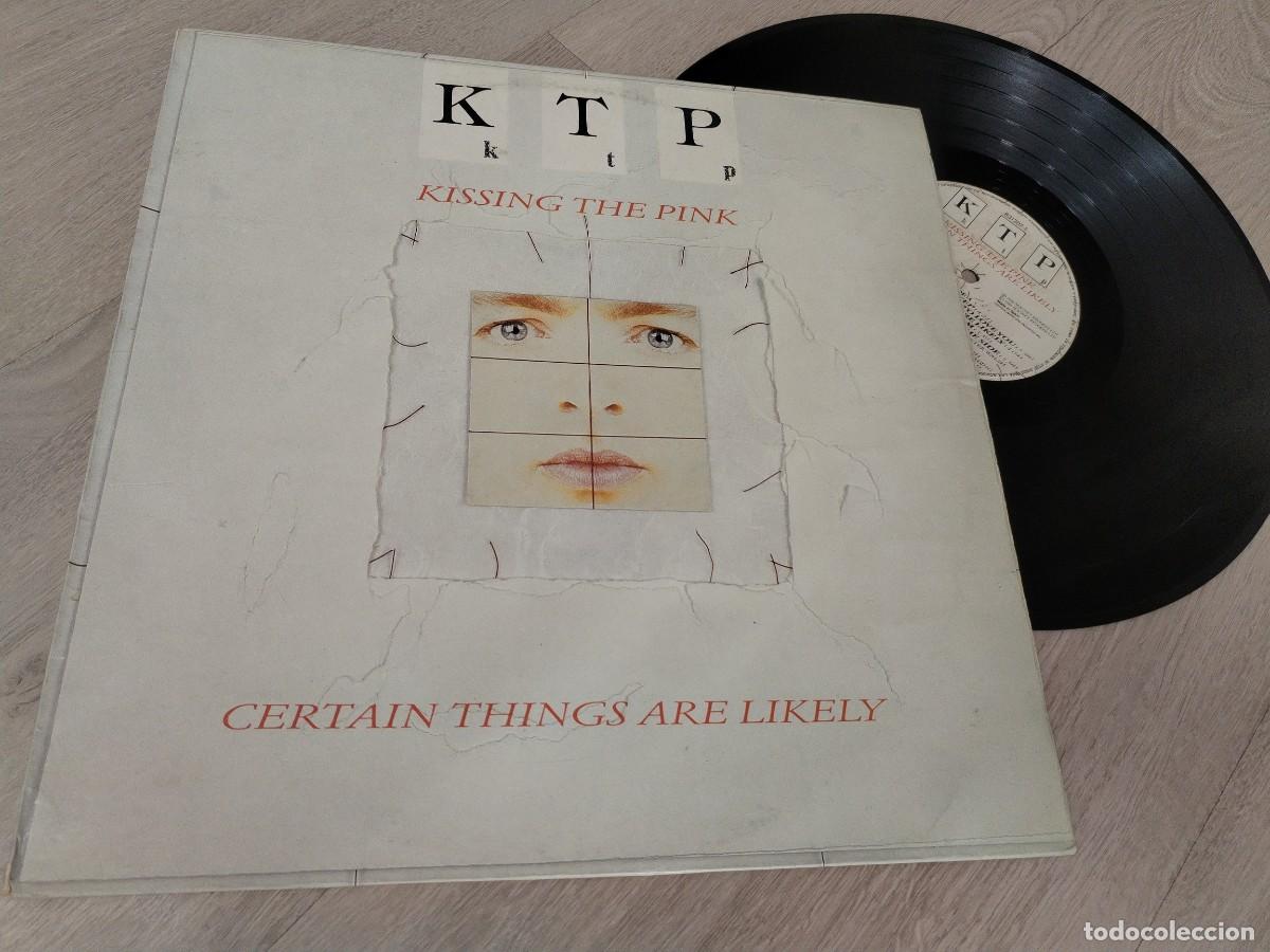 Discos de vinilo: K. T. P. - KISSING THE PINK - CERTAIN THINGS ARE LIKELY ..LP DE POLYGRAM - 1987 - ESPA&Ntilde;OL