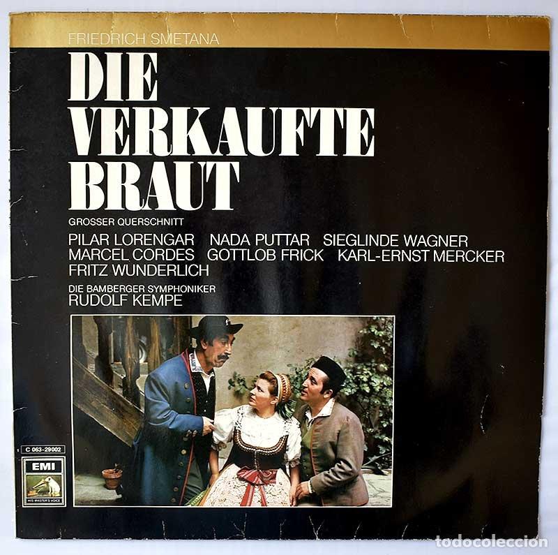 Discos de vinilo: Friedrich Smetana - Die Verkaufte Braut (Grosser Querschnitt). LP