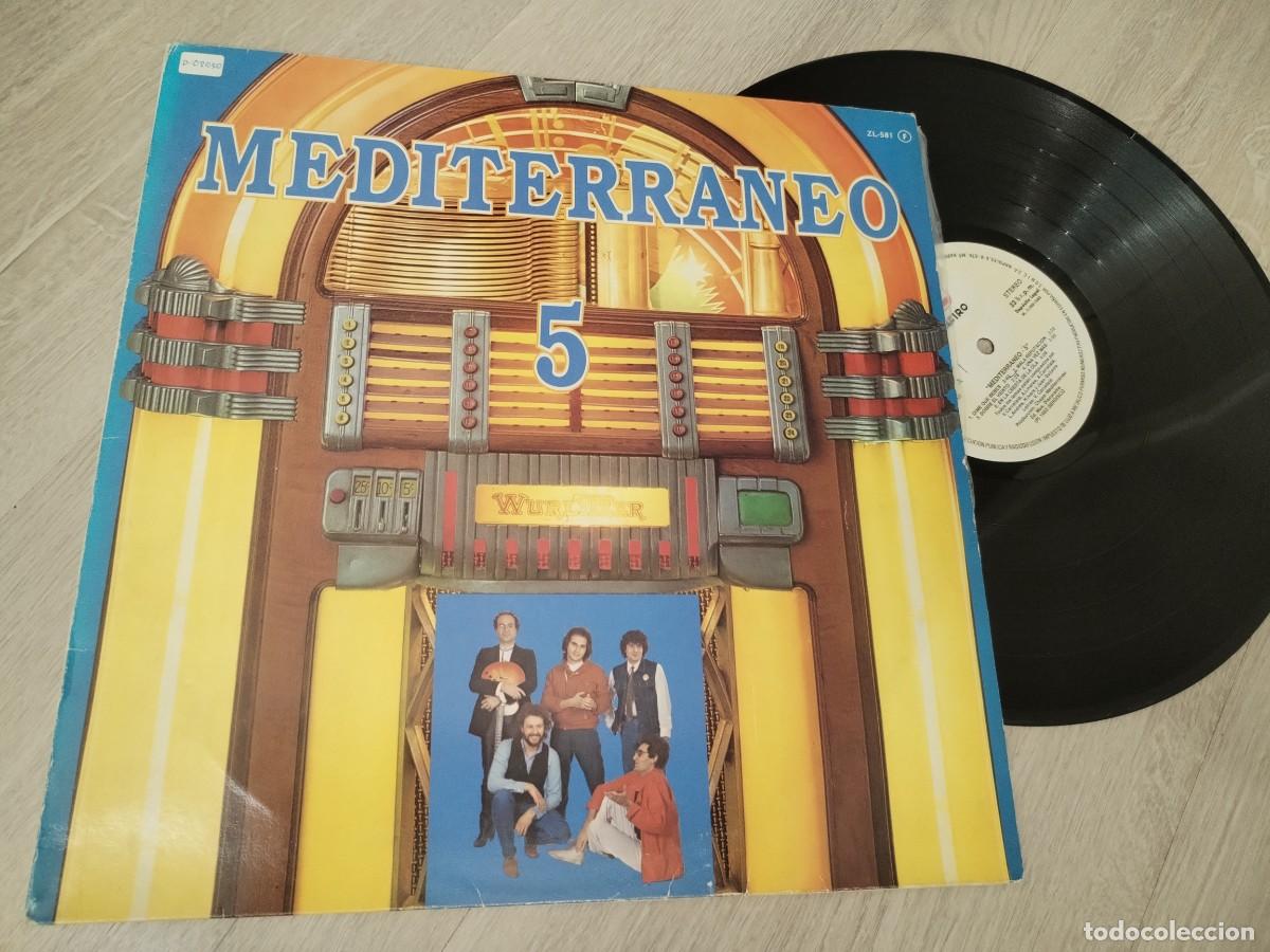 Discos de vinilo: MEDITERRANEO - 5 ..LP DE ZAFIRO - SERDISCO - 1983 ..INCLUYE ..DIME TU QUE BEBES .. FIRMADO