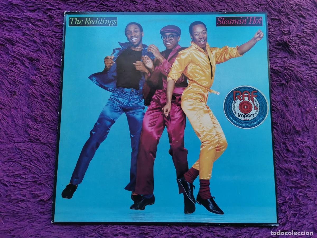 Discos de vinilo: The Reddings &ndash; Steamin' Hot Vinilo LP 1982 Europe EPC 85725