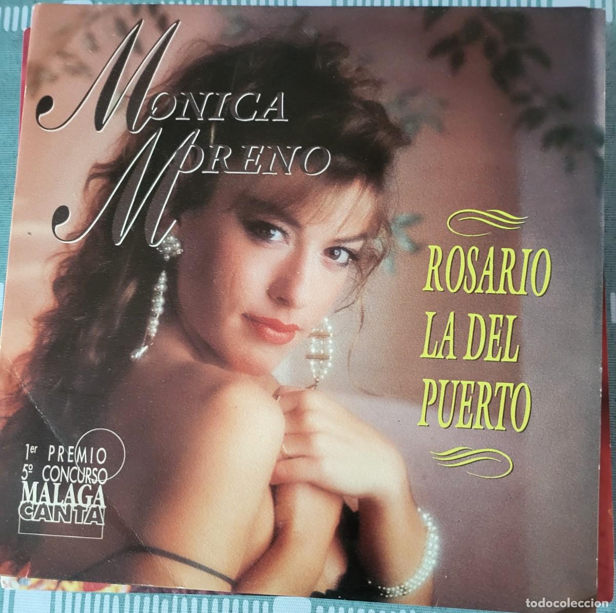 Discos de vinilo: Monica Moreno single sello Dis-Cat editado en Espa&ntilde;a a&ntilde;o 1995...