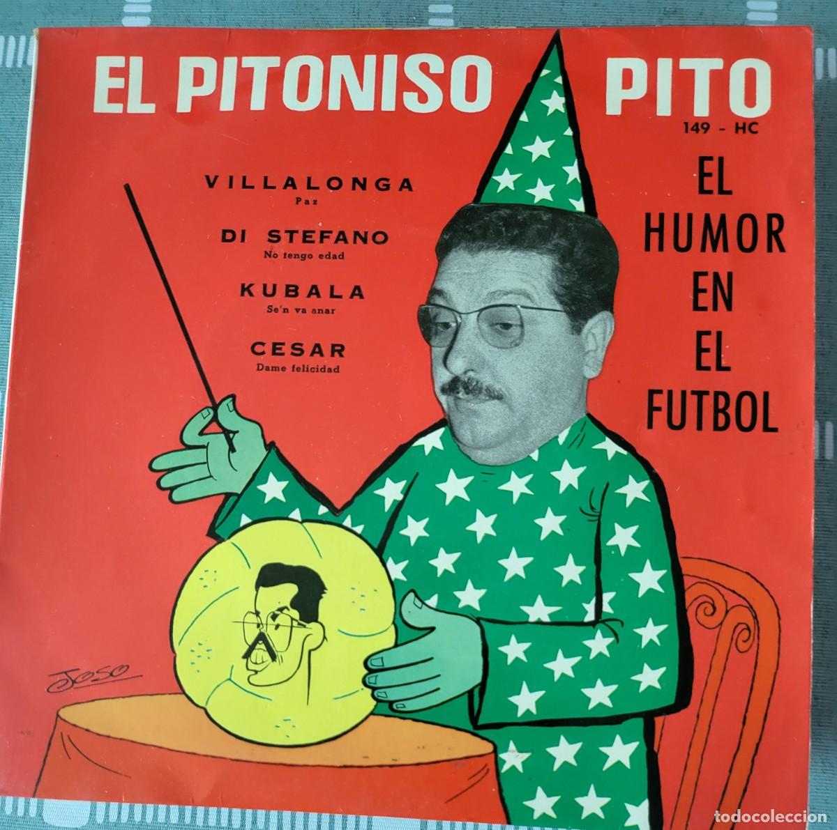 Discos de vinilo: El Pitoniso Pito Ep sello Vergara editado en Espa&ntilde;a a&ntilde;o 1964...