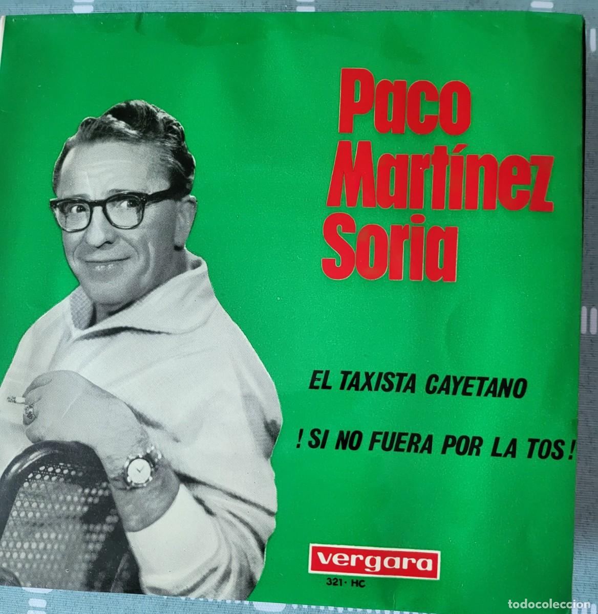 Discos de vinilo: Paco Mart&iacute;nez Soria Ep sello Vergara editado en Espa&ntilde;a a&ntilde;o 1965...