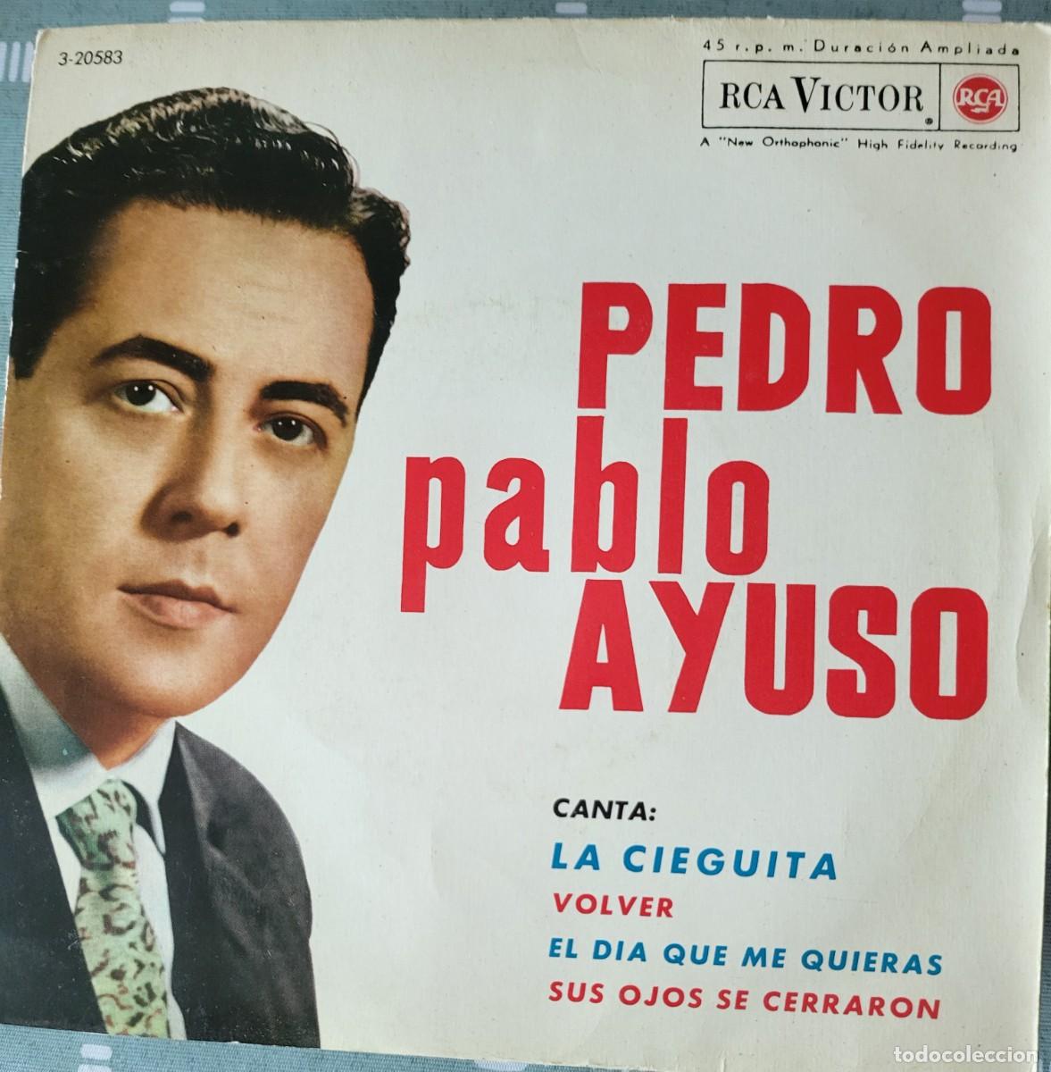 Discos de vinilo: Pedro Pablo Ayuso Ep sello RCA Victor editado en Espa&ntilde;a a&ntilde;o 1963...