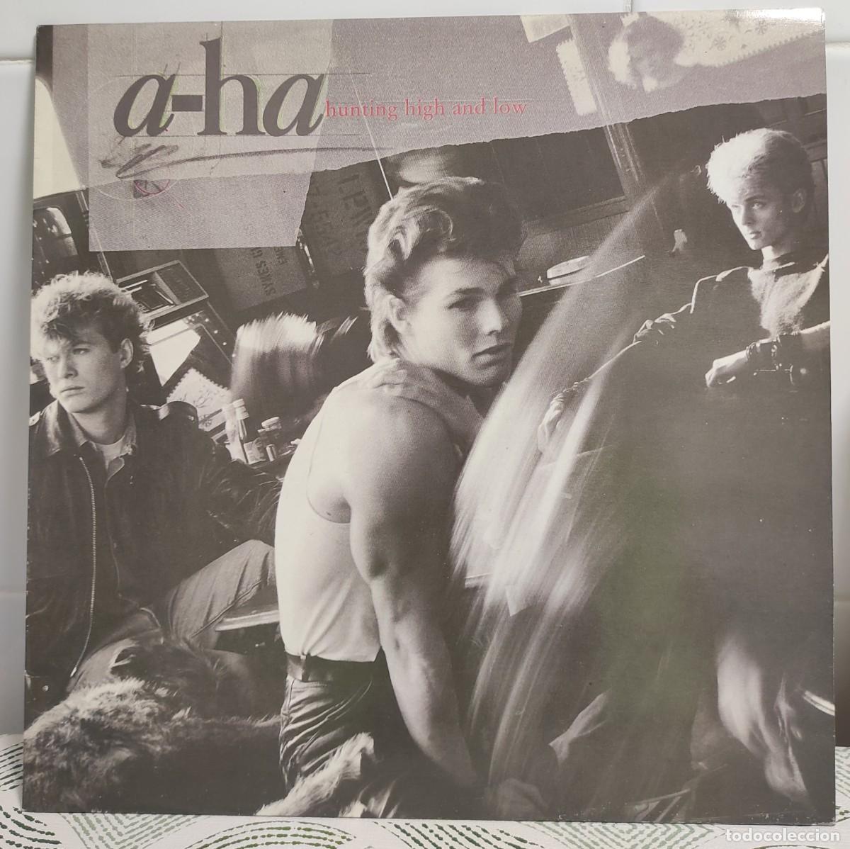 Discos de vinilo: A-HA - Hunting High And Low - VINILO EDICION ESPA&Ntilde;OLA 1985 WARNER BROSS RECORDS