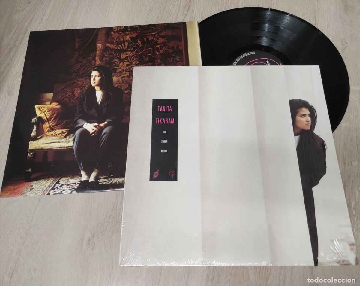 Discos de vinilo: TANITA TIKARAM - THE SWEET KEEPER ..LP CON LETRAS - DE WEA 1990 - BUEN ESTADO - GERMANY .