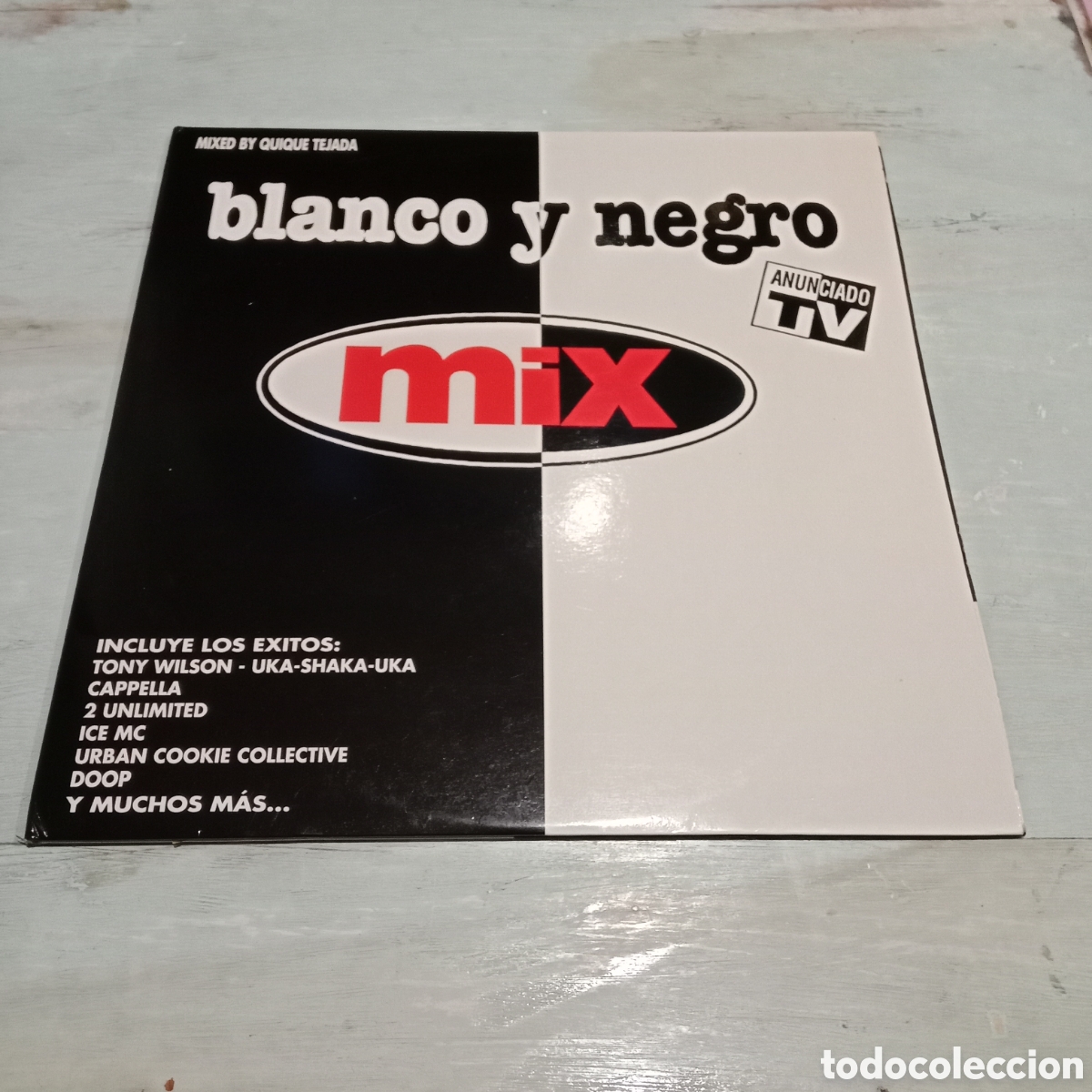 Discos de vinilo: VARIOS - BLANCO Y NEGRO MIX - LP DOBLE GATEFOLD